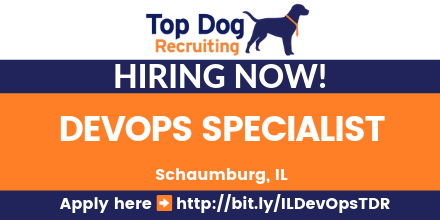 topdogrecruit's tweet photo. #Hiring DEVOPS SPECIALIST - IL #jobs #jobsearch #jobseeker #jobshiring #DotNetNuke #DevOps #MSstack #ASPNET #MTFS #IIS #ActiveDirectory #SQLServer #AWS #AMS #Personify #NonProfit industry #Schaumburg #IL
Apply here https://t.co/TgH7KI8uEZ https://t.co/q8mNaZFkpQ
