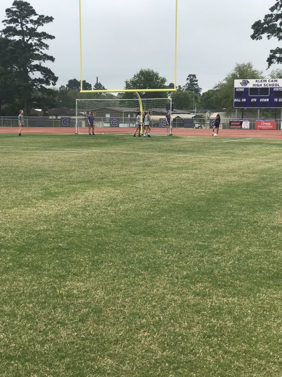 The girls drive is temarkabke. They decided to practice over Spring Break lead by captains. #EyesUp