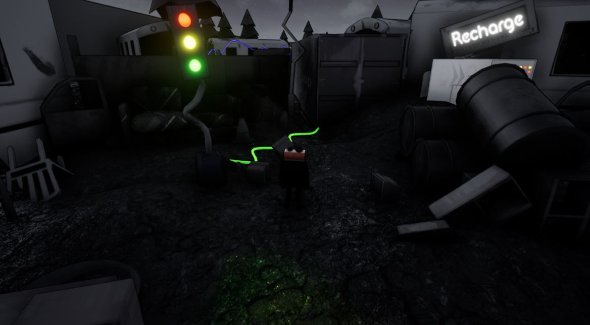 MilksopGames's tweet photo. Some environment and gameplay shots of The Last Spark, made in 72 hours thanks to a lot of coffee and not a lot of sleep 😂 Check it out on the itch link below and on the #jamfuzer itch submission page! #gamedev https://t.co/WgWjVMFdu6