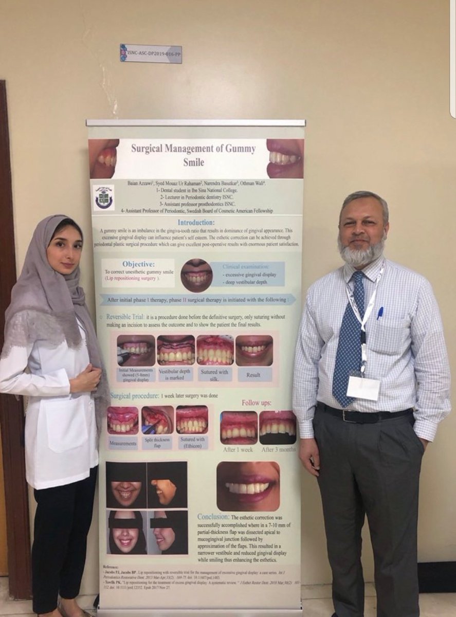 SRC_ISNC's tweet photo. Best poster presentation for dentistry program:
Baian Yasser Azzawi
@bayanazzawi
#isnc #src_isnc https://t.co/Jafn056Za4