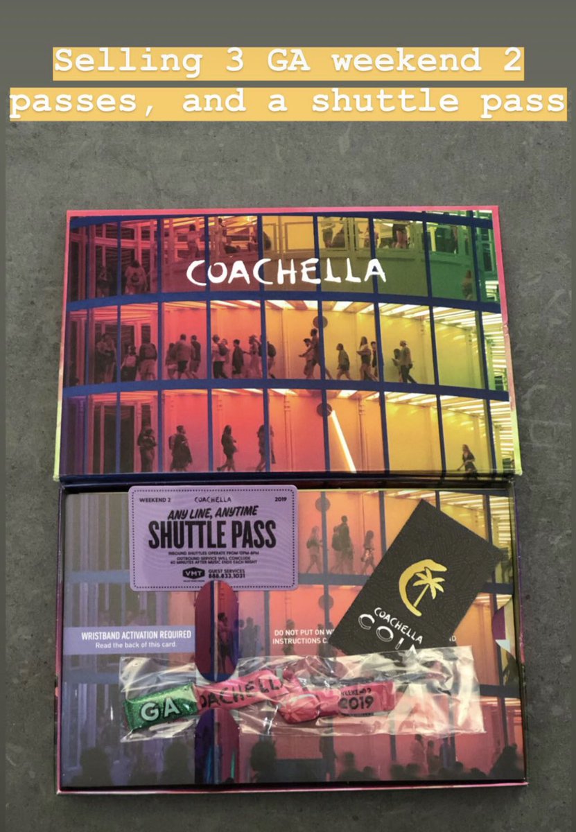 DavisTaylorrr's tweet photo. DM me if you need #coachellaweekend2 passes! https://t.co/UwB9ZAscpB