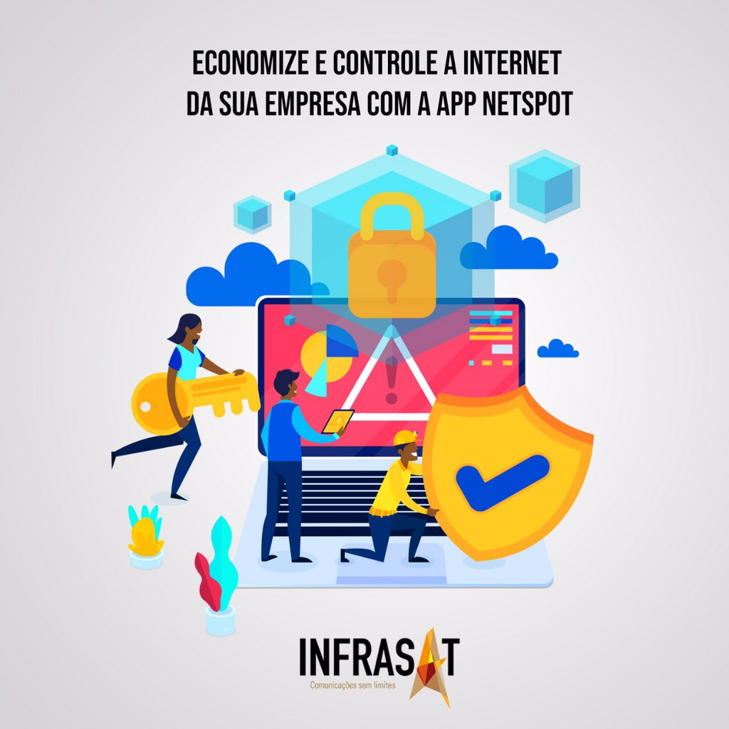 InfrasatT's tweet photo. O aplicativo Netspot desenvolvido pela Infrasat permite gerar senhas pessoais para cada funcionário da sua empresa com o intuito de economizar e ter maior controlo no consumo da internet.

Saiba mais: https://t.co/6VOi6geOh5

#Infrasat #sat #sateliteangola #Luanda #Angola https://t.co/OqmNG6PXSZ