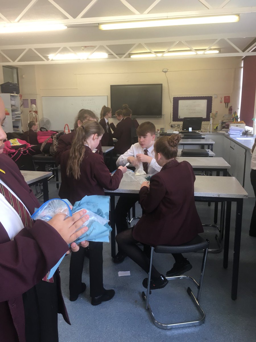 BroadoakStaff's tweet photo. British Science Week has arrive at Broadoak. Pupils will be taking part in a variety of activities. Lunch time was all about ice cream! https://t.co/QXb9PmP4Q5
