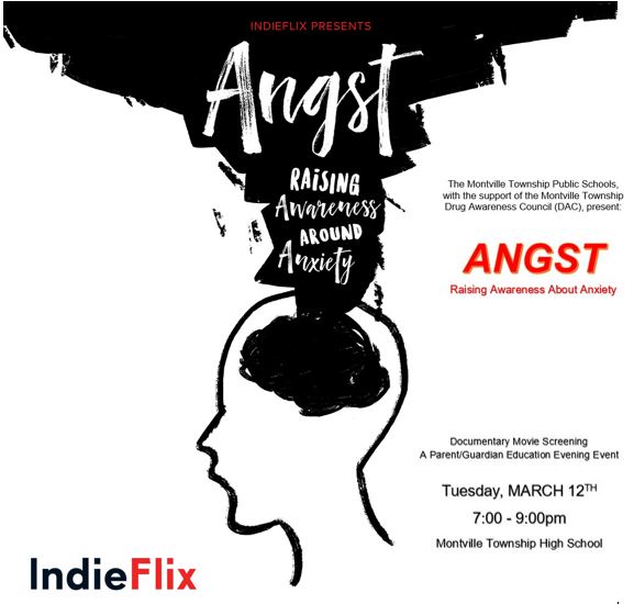 MontvilleTwpSch's tweet photo. TOMORROW! Real talk and real people dealing with real anxiety. As it turns out, talking is the best thing for anxiety. Come learn more:Tue, Mar 12 AT 7pm https://t.co/AmSjR2FqFi
