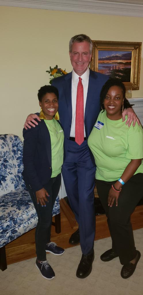 workingherosc's tweet photo. Expanding the earned income tax credit is a crucial part of ending poverty in America. Thank you to @BilldeBlasio for speaking with our leaders @raniajamison and @TiffanySJames about how we can expand the #EITC nationally and lift up communities around the country. https://t.co/8ILsbuL16M
