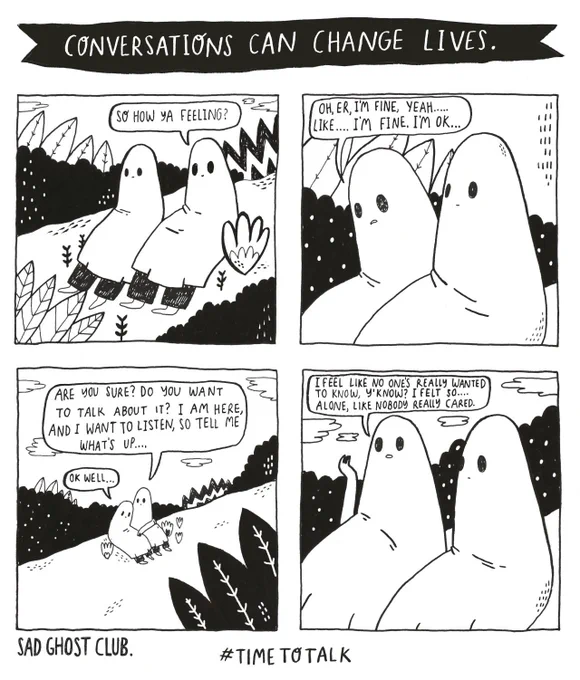 The way we talk is super important - be as open and supportive as you can, it might make a lot of difference <3

https://t.co/mkbwOfdVAN 