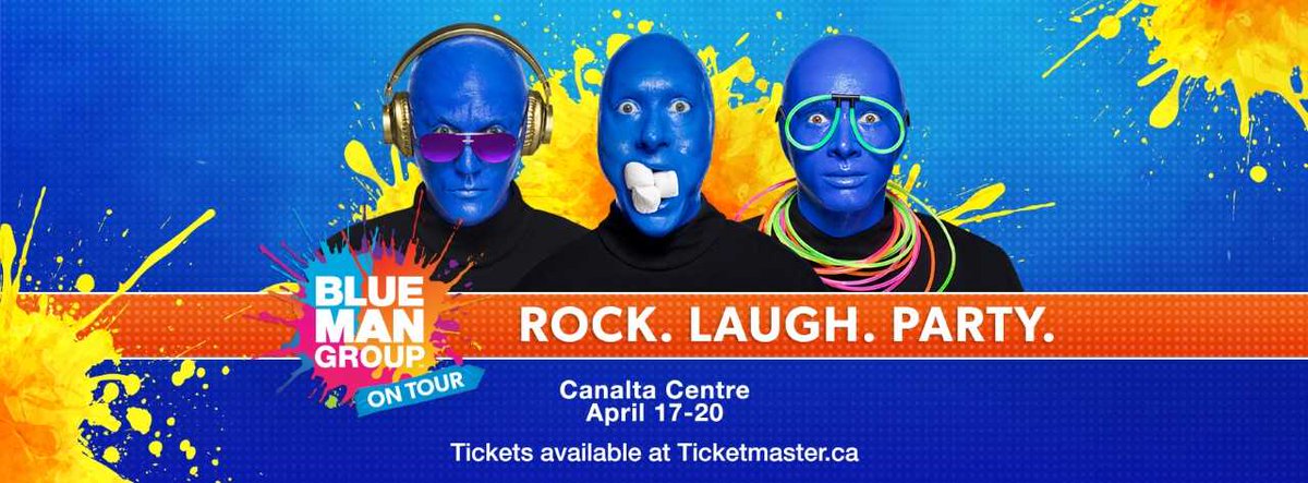 1011boom's tweet image. The #BlueManWorldTour is coming to the Canalta Centre! 

Tickets go on sale Friday! @bluemangroup @CanaltaCentre
