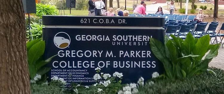 TheGeorgeAnne's tweet photo. The Parker College of Business had their naming celebration following the $5 million donation from CEO Greg Parker Friday.

Read more here: https://t.co/Vk1j1v3g0L
Article by: @KC_GSU https://t.co/ibDURirQ9O