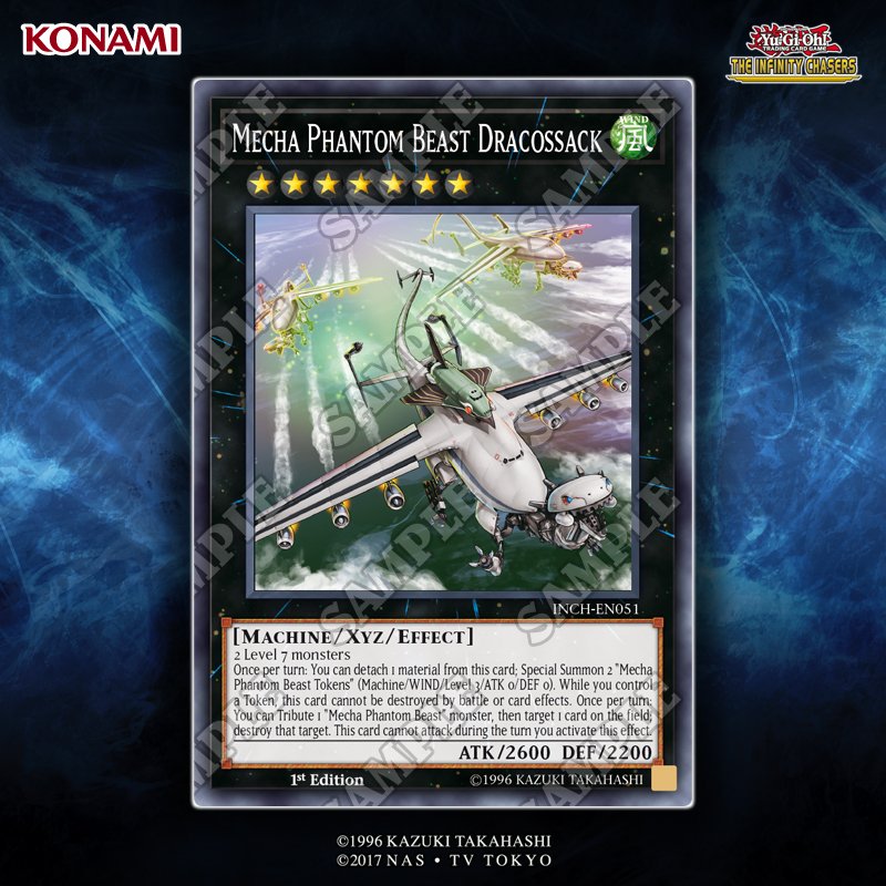 yugioh mecha phantom beast cards MAGO-EN067 - Mecha Phantom Beast Dracossack - Gold Letter Rare main image 1