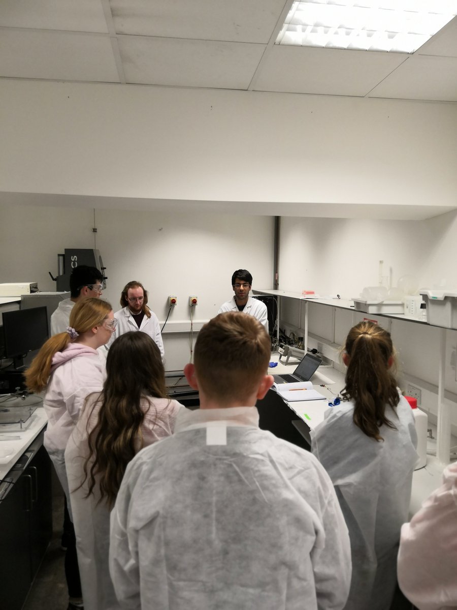 TyndallInstitut's tweet photo. Day 1 of the #HighTechElec transition year programme kicked off at Tyndall today. Thanks to all our staff and students who facilitated talks,lab visits and a workshop from @TheMakerDojo. We hope the students enjoy the rest of the week with @UCC @NimbusCentre @CEIA_ie https://t.co/0prB5DoVMD
