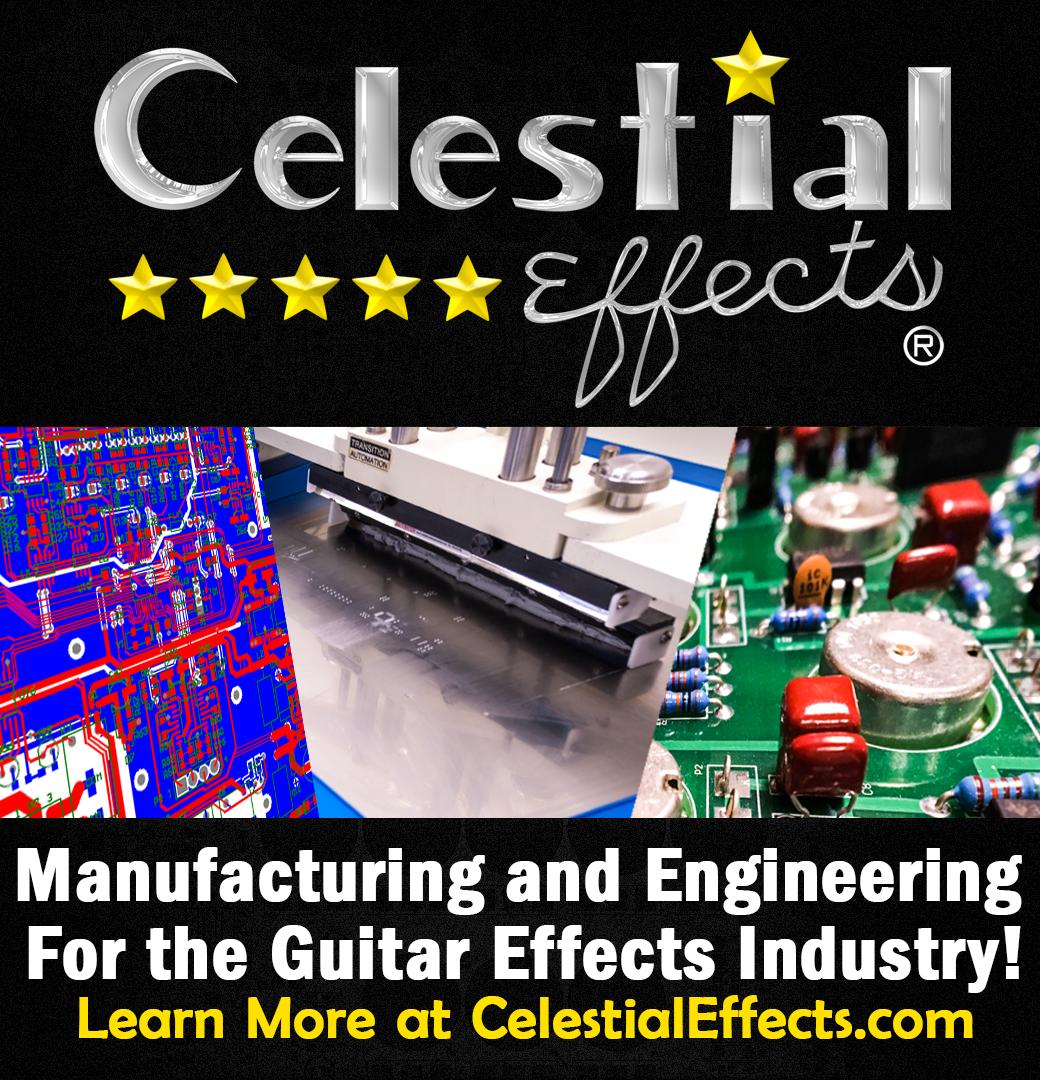 CelestialEffect's tweet image. Welcome to the "new" Celestial Effects ! We now offer Manufacturing and Engineering for the Guitar Effects Industry. 
Learn more about our services on our updated website at celestialeffects.com
