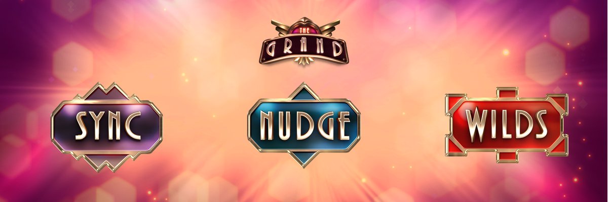 quickspinab's tweet photo. In our next game The Grand, we’ve combined stylish Art Deco design with the three best-performing features ever to give you non-stop excitement! The Synced Reels lets you win BIG, the Random Wild can land anywhere, and the Nudge feature lets you nudge up to three reels! https://t.co/GuS4VwsjSA