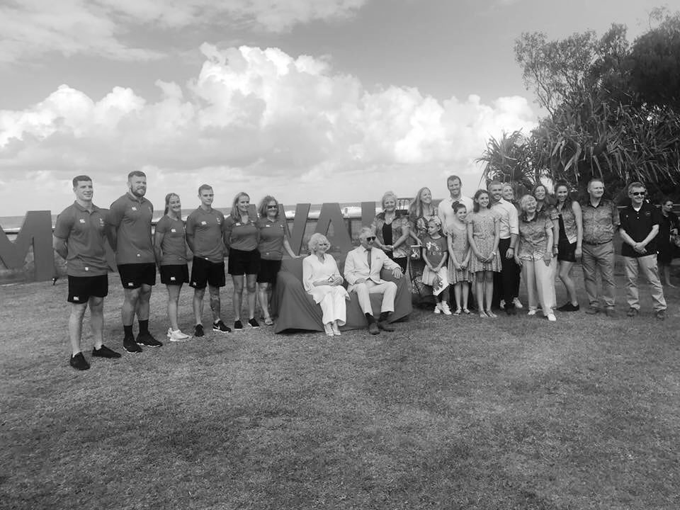 HelenPhillips05's tweet image. Thank you @NonStanford &amp;amp; @davethechamp600 for representing @TeamWales At the celebration of #CommonwealthDay #ConnectedCommonwealth  @thecgf