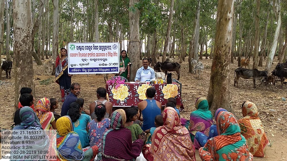 ArdBhadrak's tweet photo. Awareness camp on infertility management https://t.co/5zBp3N9pQT