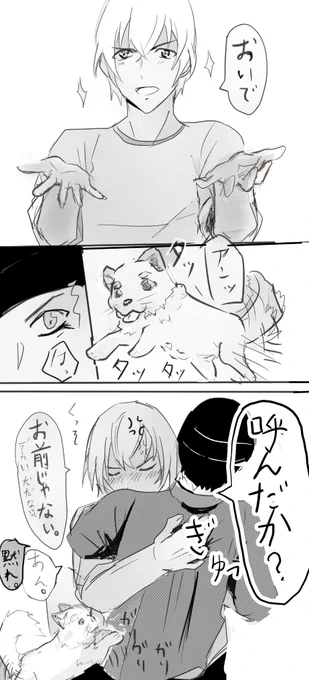 今日も平和な赤安rkgk漫画 