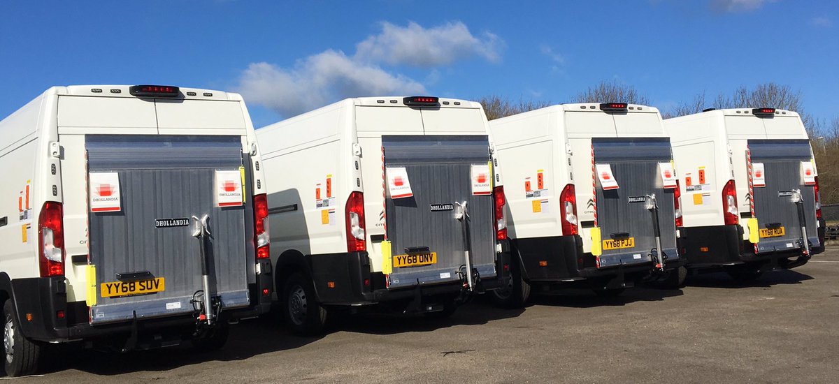 For your panel van tail lift needs call us on 01480 435266