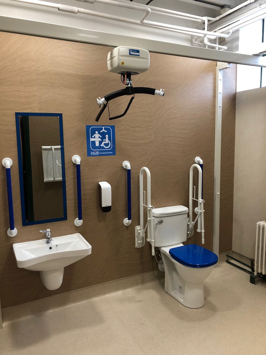 RAFMUSEUM's tweet image. We have now installed a fully #accessible #ChangingPlacesToilet at our #London site so that those of our visitors who need extra space and equipment to use toilets safely and comfortably may do so. Our #ChangingPlacesToilet is in Hangar 2 &amp;amp; is now available for use #accessibility