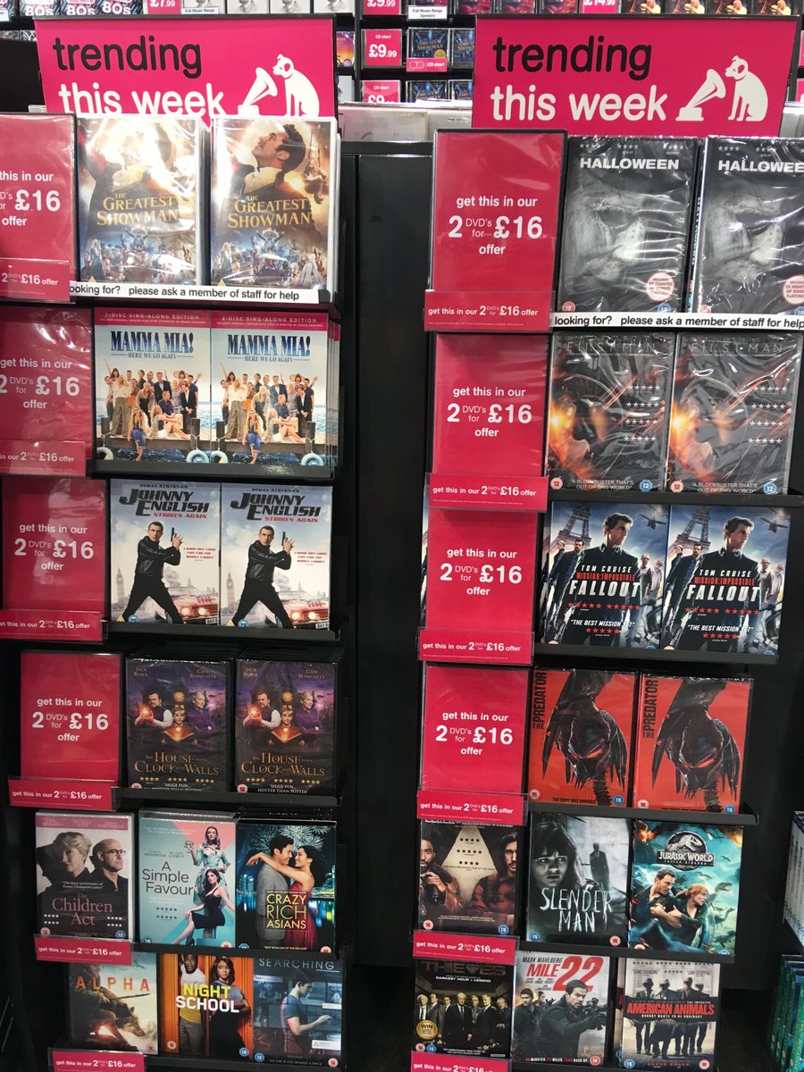 Hmv Dvd Chart Uk