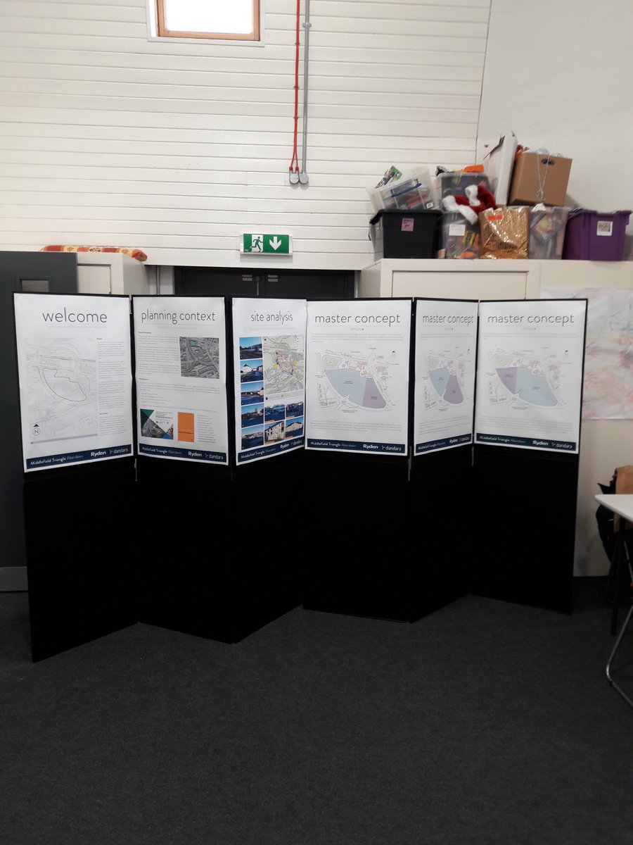 Last week #RydenPlanning participated in a consultation event regarding the redevelopment of the Middlefield Triangle site as part of the Haudagain Improvement Scheme in #Aberdeen. A further exhibition will take place on 14 March 4 - 8pm at Middlefield Community Project (The Hub)