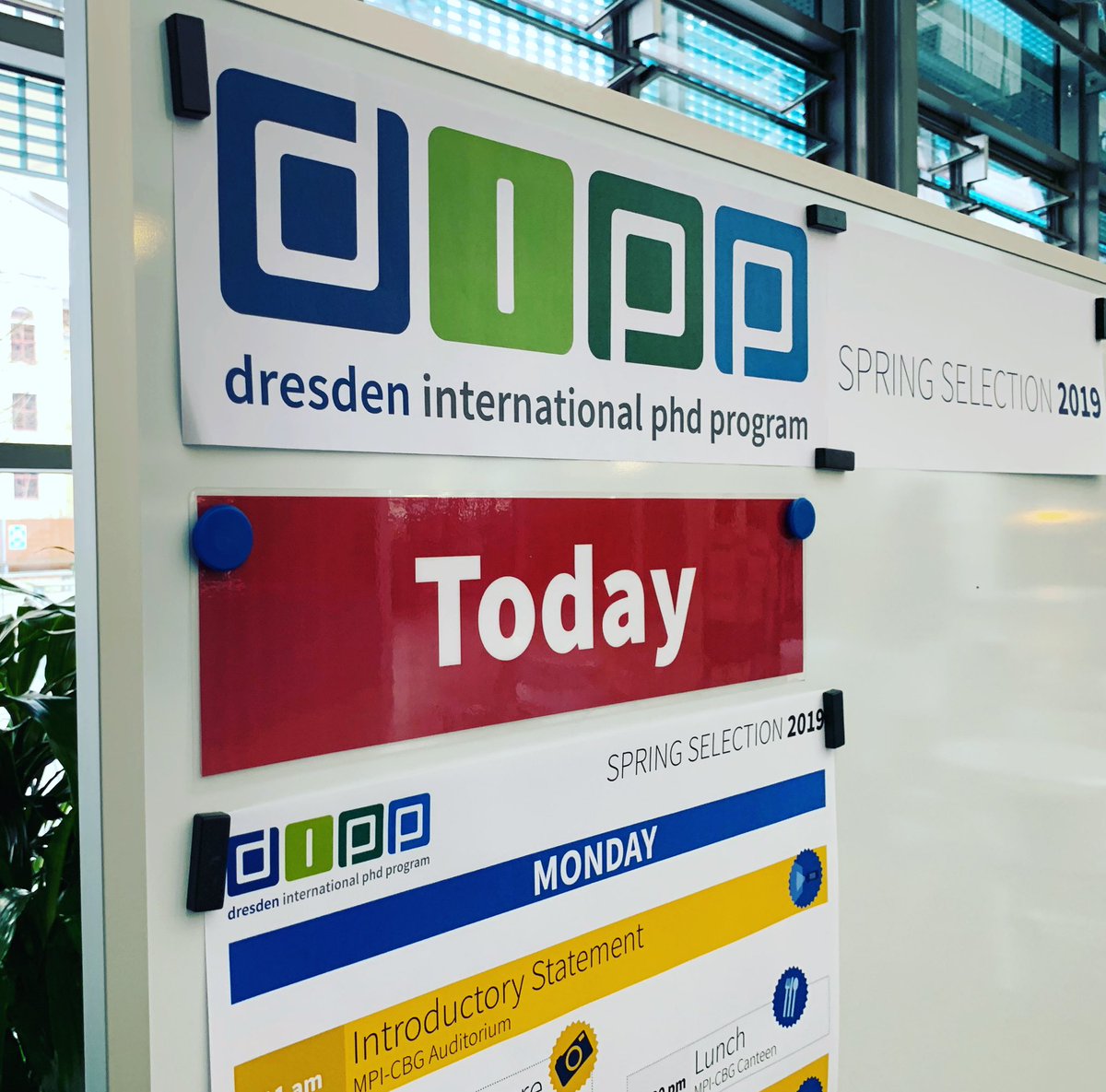 imprs_mpicbg's tweet photo. Excited to welcome our 70 international PhD applicants to Dresden today @mpicbg @tudresden_de! Letโs get this interview week started! Have fun, everyone!
#dresdeninternationalphdprogram
#scienceisinternational #imprscelldevosys #digsbb https://t.co/hwPMLZk0B8