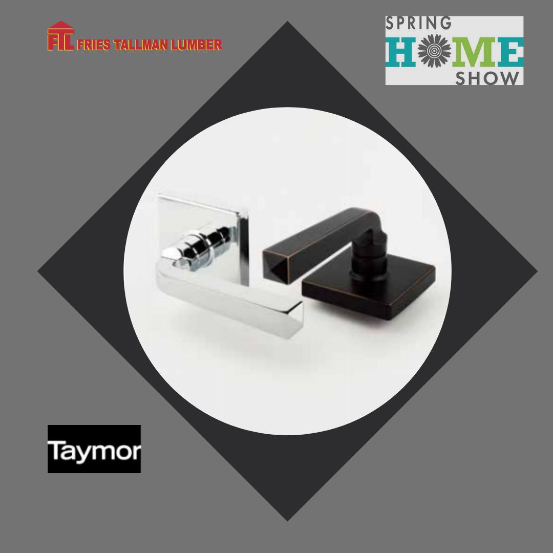 FriesTallman's tweet photo. From bold modern designs to classic looks that never go out of style, Taymor residential locks and handle sets accentuate any decor.
#friestallman #reginaspringhomeshow #rrhba #planahead #renovations #taymot #doorhardware https://t.co/t9ZUbPdJA4