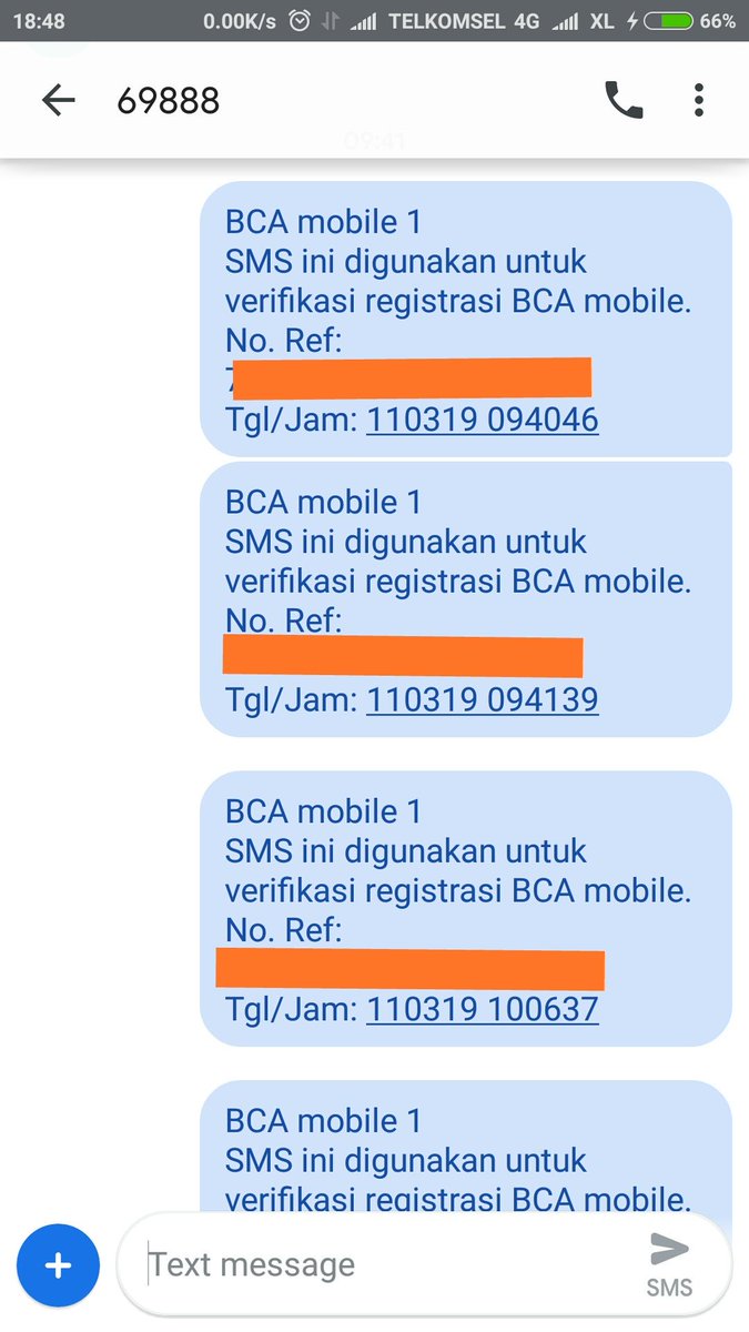 MarcellPrajudee's tweet photo. @HaloBCA Dari pagi.... https://t.co/0wkk1BjdTb