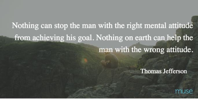 KPrimeTech's tweet image. &quot;Nothing can stop the man with the right mental attitude from achieving his goal. Nothing on earth can help the man with the wrong attitude.&quot; - Thomas Jefferson

#motivationalmonday #inspiration #kprime #mondaymotivation