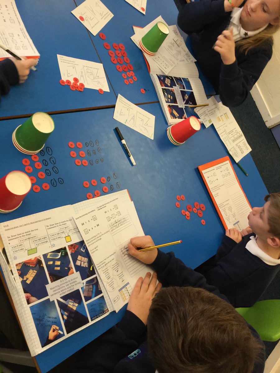 Year4Middletho1's tweet photo. We have had a brilliant maths lesson this morning using the counters to share equally! https://t.co/U3Lrn4zWGV