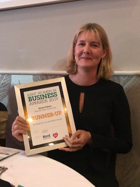IAB_social's tweet image. Congratulations to IAB Council member Sarah Palmer FIAB from @womenwhocount who was runner up in the Professional Achievement Award category at the Kent Women in Business Awards 2019. #kwiba19 #womeninbiz