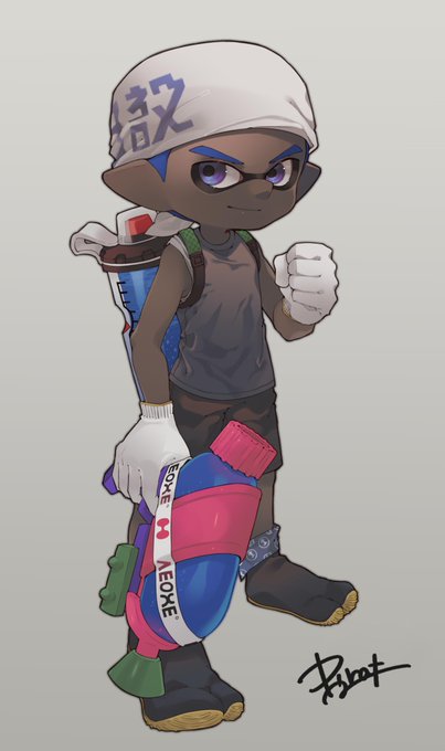 「イカボーイ(スプラトゥーン)」の画像/イラスト/ファンアート(古い順)