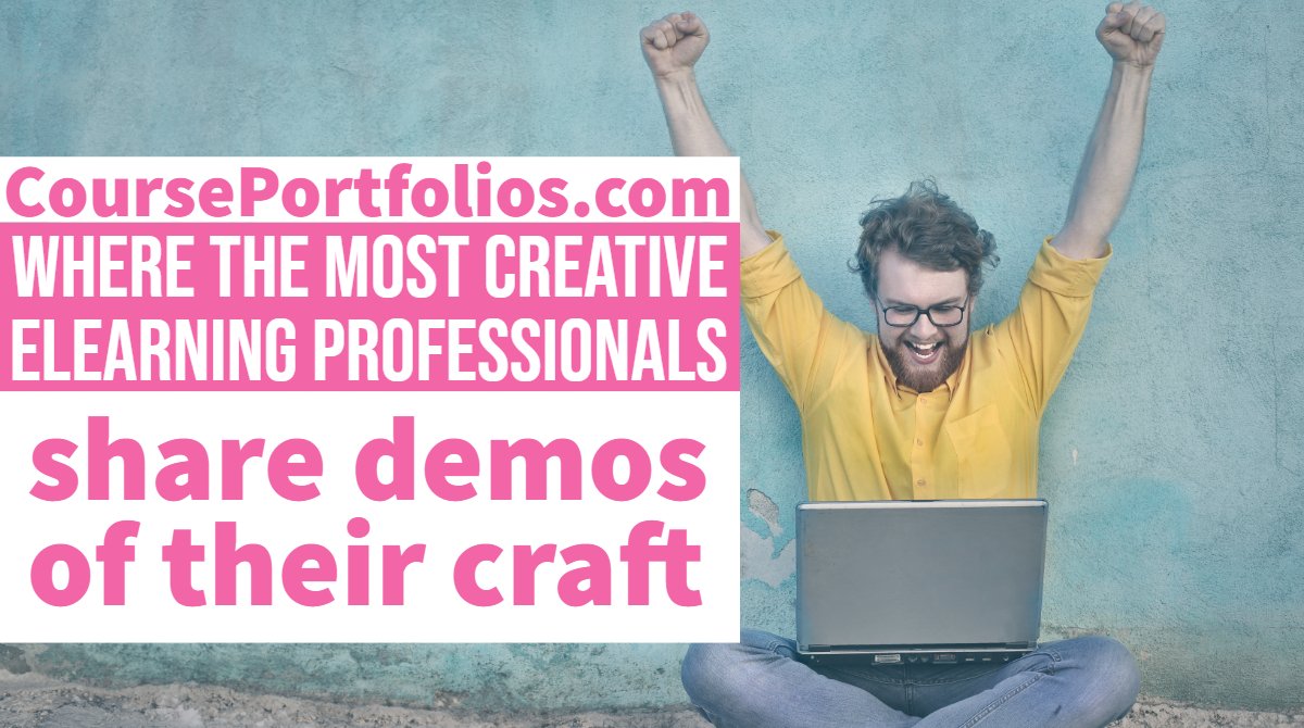 CoursePortfolio's tweet image. The best solution for sales teams, designers, and developers to host and share demos of eLearning courses, videos and image galleries with clients and potential customers. Customize Portfolios for each client and industry with your own logos, colors, contact info, and more.