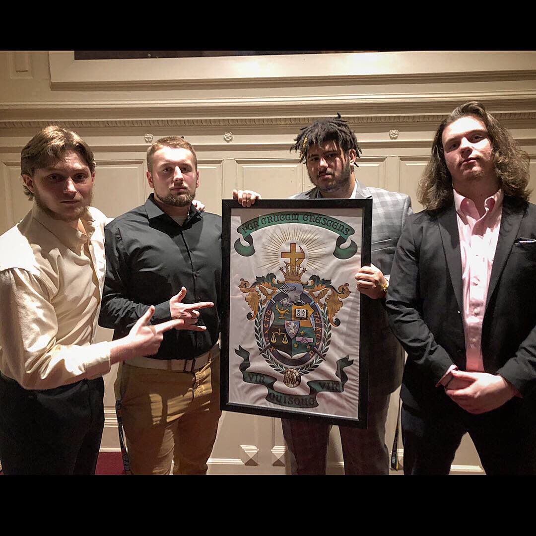 Congrats to the nine new young men that have become Associate Members!
The energy and passion from these young men, as well as everyone in our colony, is the reason we have grown substantially the last two years!
.
.
#2YearGlowUp #LambdaChiAlpha #NewMembersMonday #RollTerror