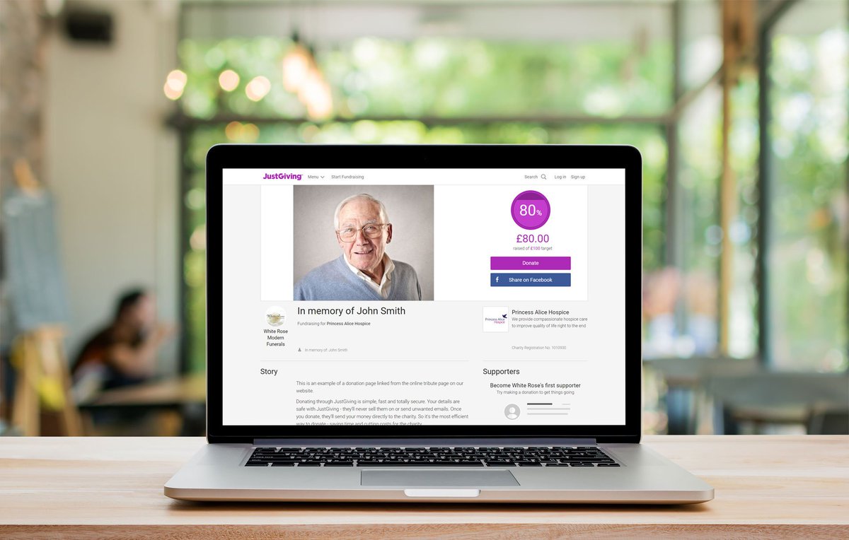 How to set up a free “in memory” fundraising page to collect donations whiterosemodernfunerals.co.uk/how-to-set-up-…