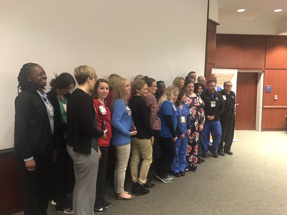 Riley safety award nominees. What a great team! #iuhway #rileyvalues