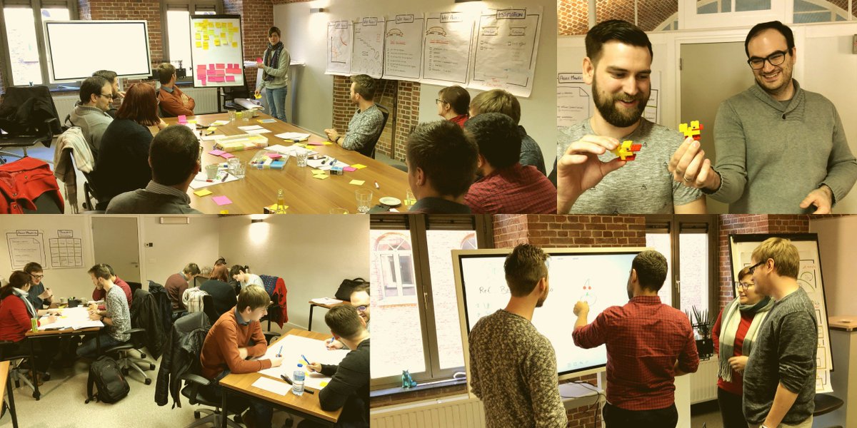 Kennismakingsworkshop met #agile #scrum #kanban #legoSeriousPlay, … Een leuke inspirerende 2-daagse voor onze Grasshoppers met heel veel eye-openers, how-to’s en inzicht in het belang en het nut van de verschillende Scrum ceremonies en agile werken. Bedankt <a href="/marc_vandyck1/">Marc Vandyck</a>