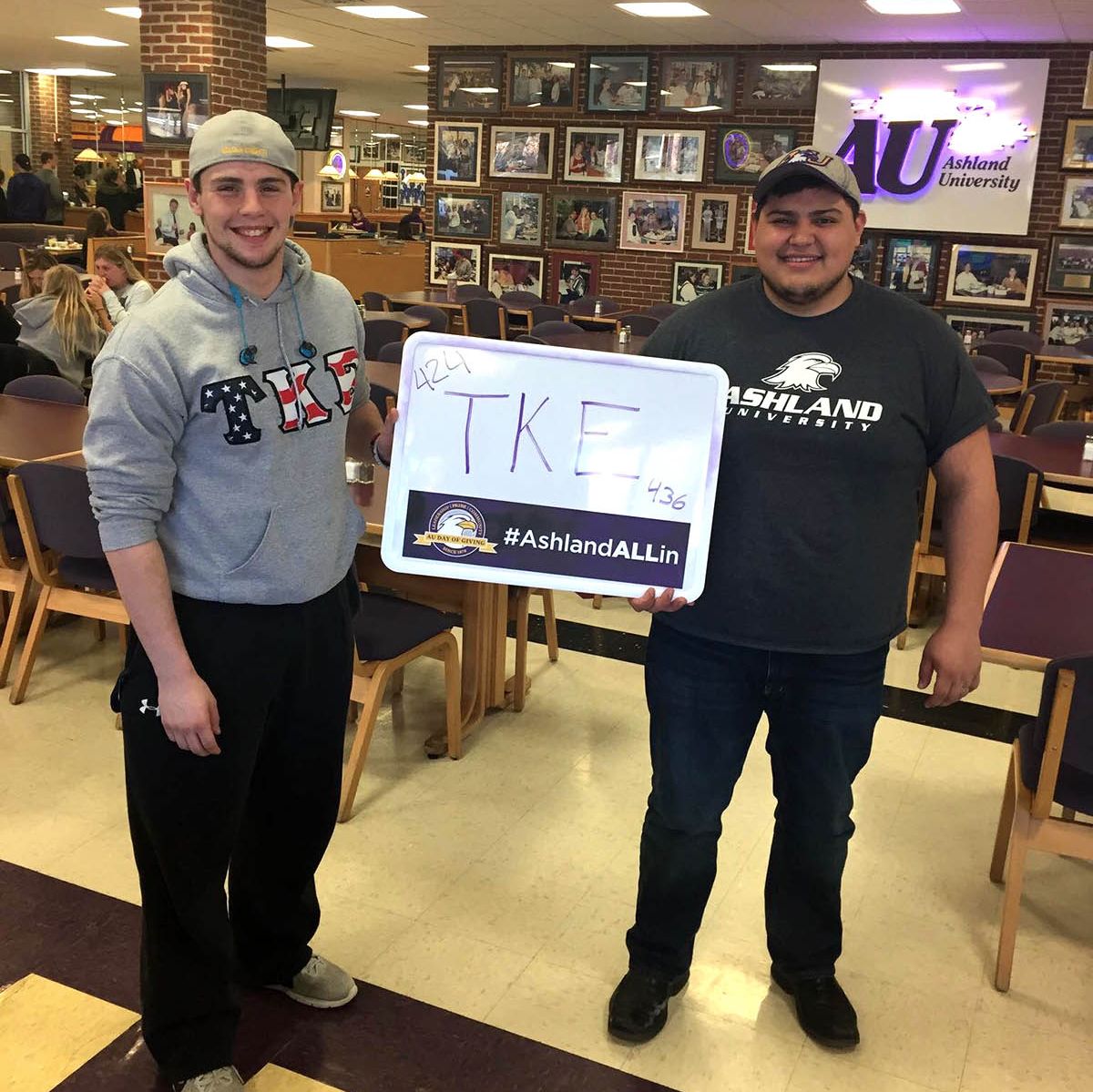 On This Day 1978: Pi-Alpha (<a href="/TKEPiAlpha/">TKE at AU</a>) at Ashland University was founded. Pi-Alpha Tekes, Ashland's Day of Giving 2017.