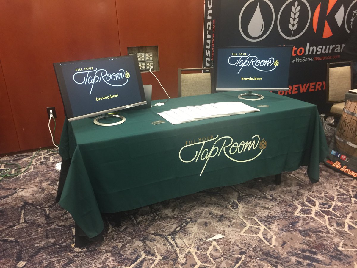 Our booth is all set. Come visit us! #incbc