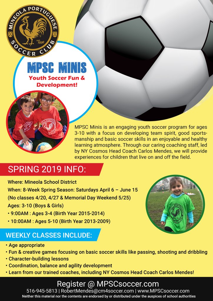 mpscacademy's tweet photo. MPSC NEWS:
Anyone who may be interested in developmental soccer for their children ages 3-10. Next week, we will be posting our free clinic schedule along with our tryout dates on our website and across social platforms for our competitive travel teams. Info: csmithmpsc@gmail.com https://t.co/JFypi5H1j0