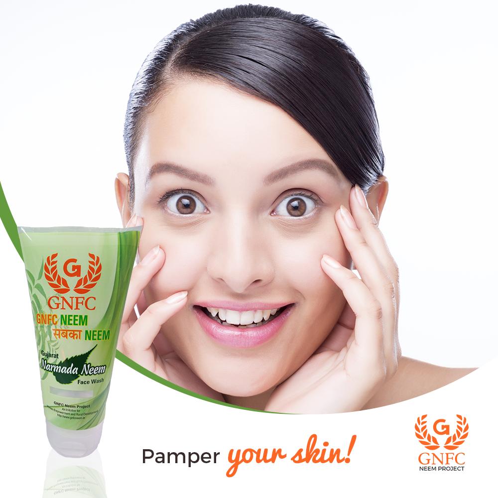 Give your face the best treatment - a perfect blend of Neem, Aloe Vera and Honey known to protect your face from pimples, acne and germs.
Buy now at : bit.ly/GNFCNeemFaceWa…

#GNFC #GNFCNeem #NeemFacewash #HerbalFacewash #HerbalCare #PersonalCare