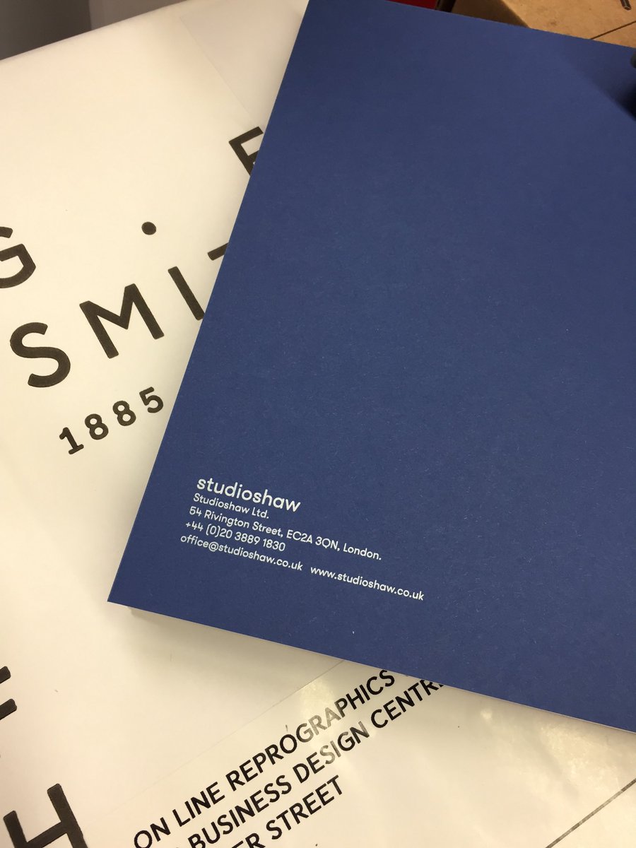 Printing white on colourplan for quality covers with new Iridesse #creativeprint #gfsmith #xeroxiridesse