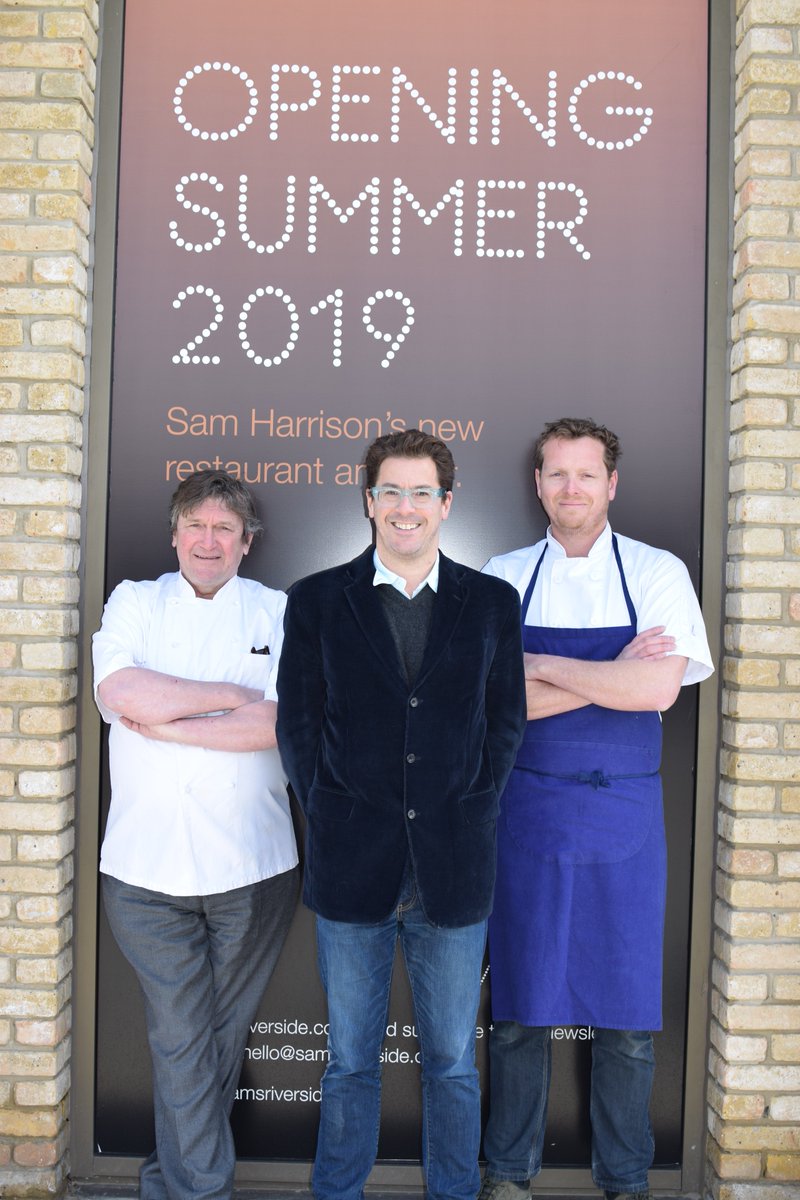 I am very excited to be able to announce working with the fabulous <a href="/rowley_leigh/">Rowleyleigh</a> &amp; <a href="/HarveysBE/">Harvey Trollope</a> Exciting times ahead by the river <a href="/RiversideLondon/">Riverside Studios</a>