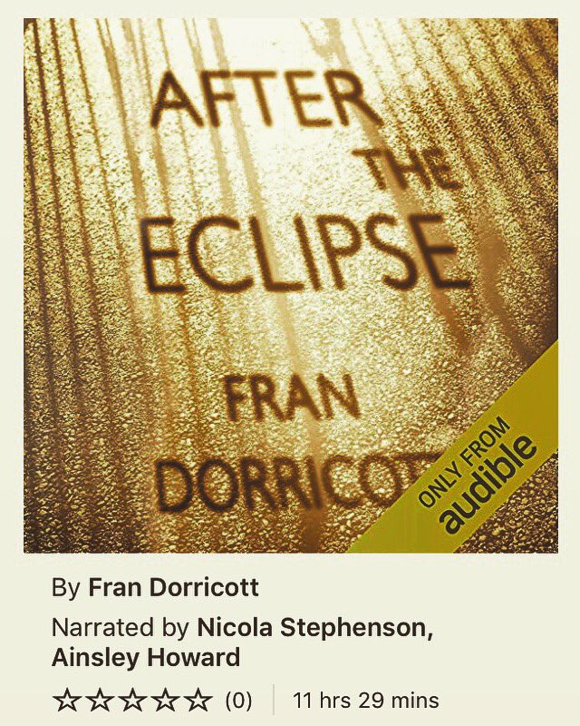 So honoured to be part of this stunning Psychological thriller by Fran Dorricott. Out now on <a href="/audible_com/">Audible</a>