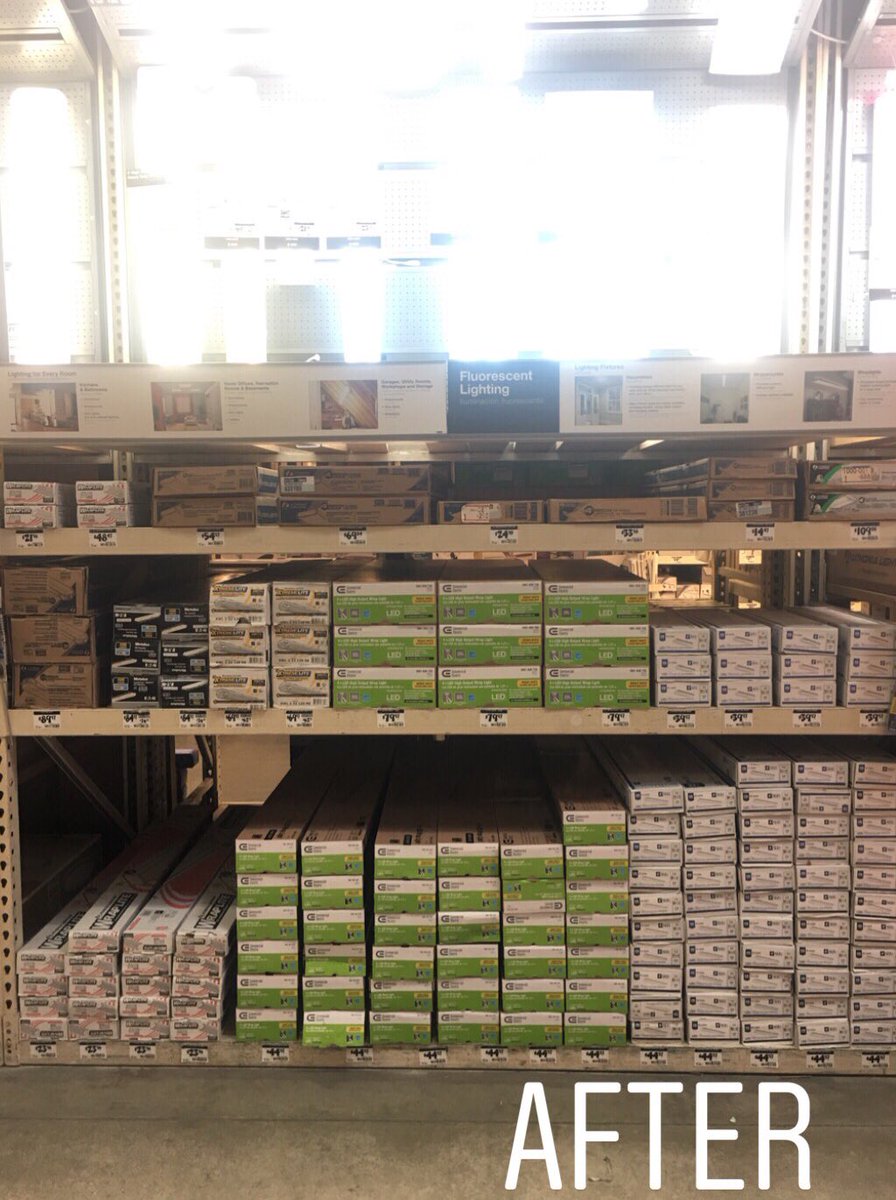 MikeFromTHD's tweet photo. Everyday I try attacking at least 1 bay, while at the same time giving great customer service! #SFLOHORG #MIGHTYCALLEOCHO #STORE0277 https://t.co/5486NNaos9