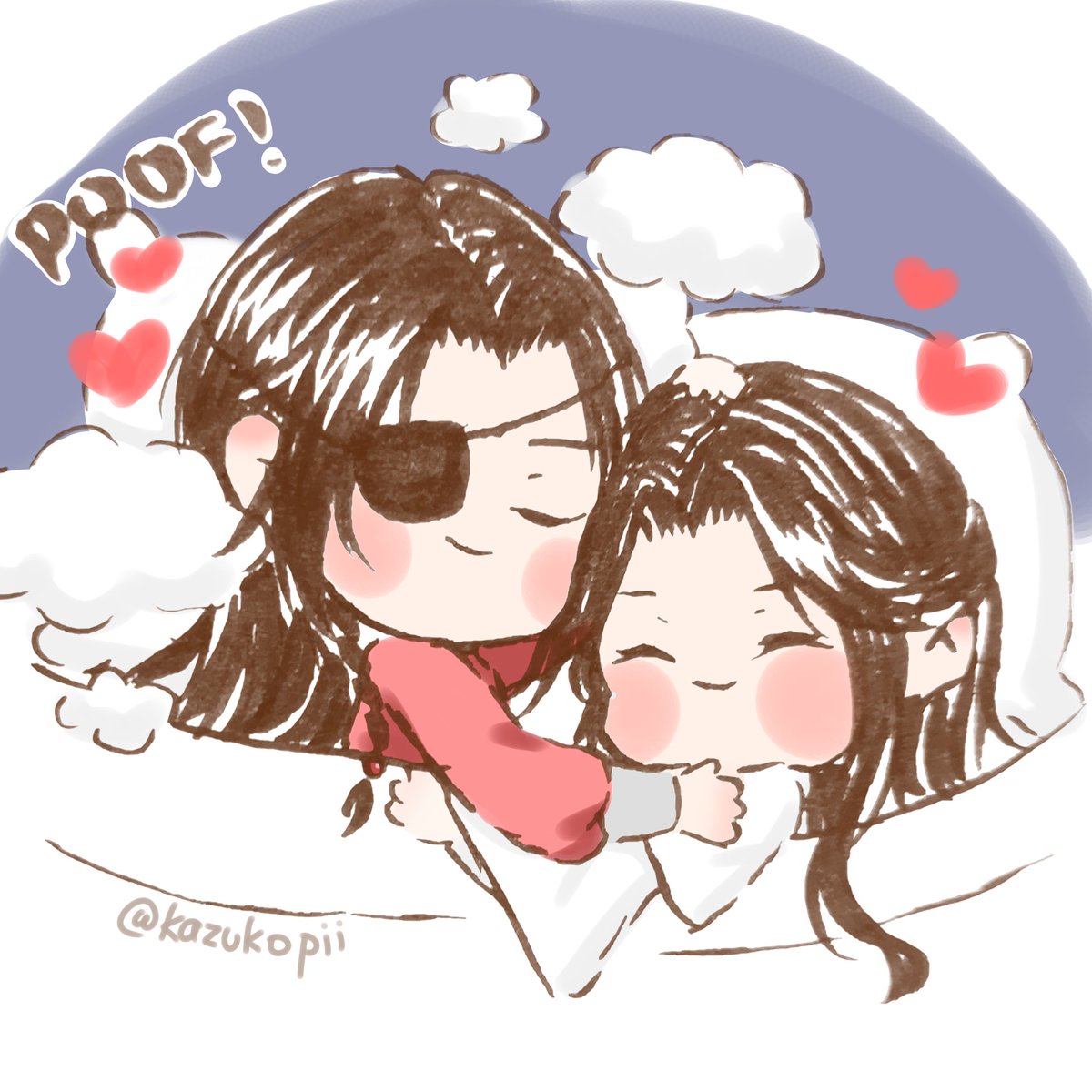 Goodnight chongus 😴💕
#TGCF #HeavenOfficialsBlessing
#天官赐福 #hualian