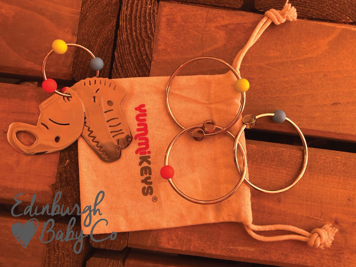 EdinburghBabyCo's tweet photo. Yummikeys and Yummirings are the only metal baby toy keys on the UK market and we are a stockiest 

#newbaby #genderneutral #teethingbaby #teethingtoys #yummikeys #edinburgh #mumlife #mumlifeuk #babyshower #newbabygifts #giftideas #edinburghmum #edinburghdads #supportlocal https://t.co/fO2Iq5dl29