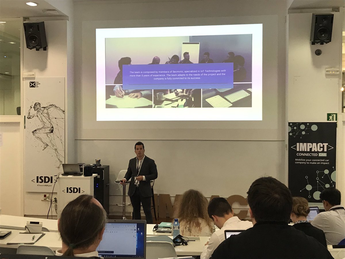 secmotic's tweet photo. 🔵Turn to our CEO and Co-founder @JoseSecmotic.
He is sharing our product #ZIMASS with all the rest of #MobilityStartups.
#IMPACTConnectedCar https://t.co/WskjacIZUp