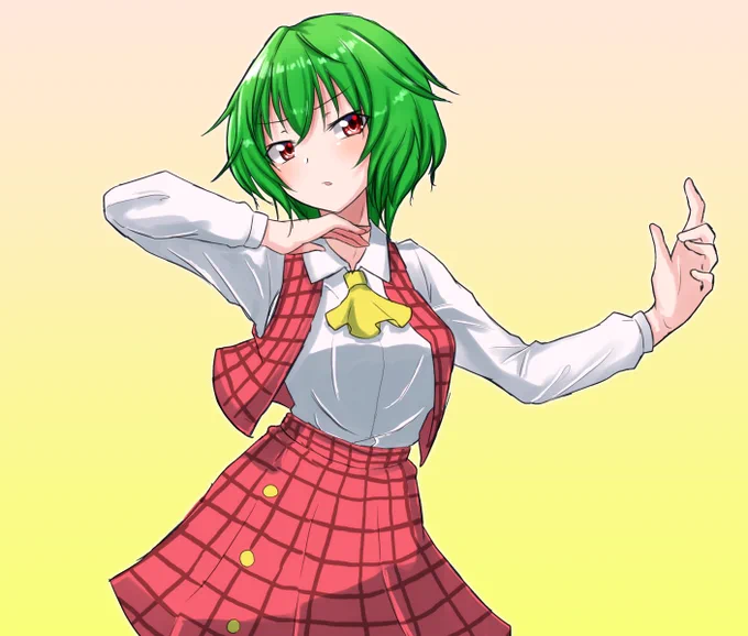 #深夜の真剣お絵描き60分一本勝負 風見幽香 