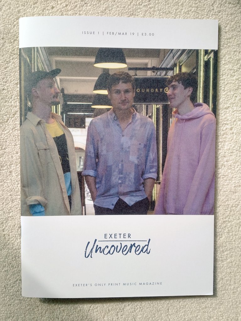 IntegrityPub's tweet photo. For those in the UK's south-west, @ExeterUncovered is a new music mag in print and issue 1 has an in-depth interview with us and our label associates @IntegrityRecs about the history of both companies and where we are now #newmusic #musicjournalism #printmedia https://t.co/GAOd4ITMMk