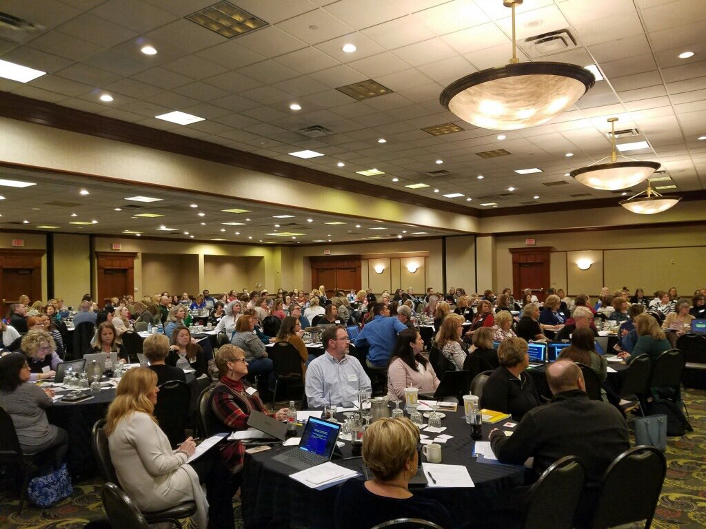beckynixoneku's tweet photo. Over 200 educators &amp; administrators learning about Great Instruction Great Achievement for Students with Disabilities with John O’Connor! @KyCase https://t.co/N780amFv9i