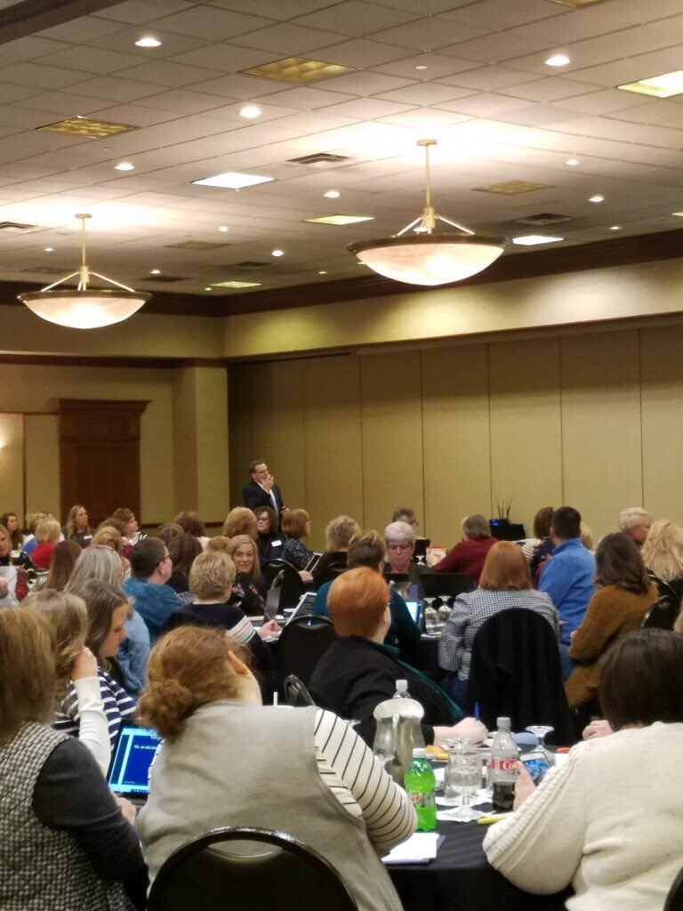 beckynixoneku's tweet photo. Over 200 educators &amp; administrators learning about Great Instruction Great Achievement for Students with Disabilities with John O’Connor! @KyCase https://t.co/N780amFv9i